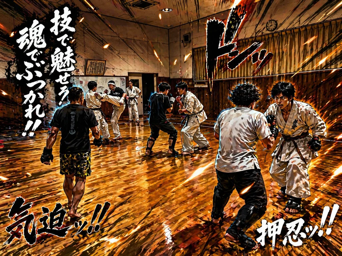 組手練習
